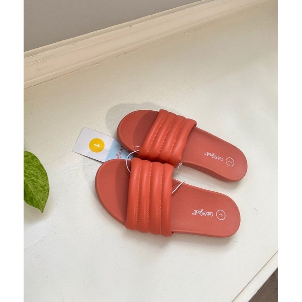 Cat and Jack Slides Sandals Slip on Shoes for Kids Size 1